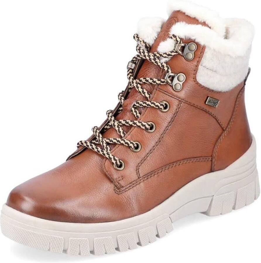 Dames Enkellaarzen Groen Grijs Leer Warm Gevoerd met Rits en Vetersluiting