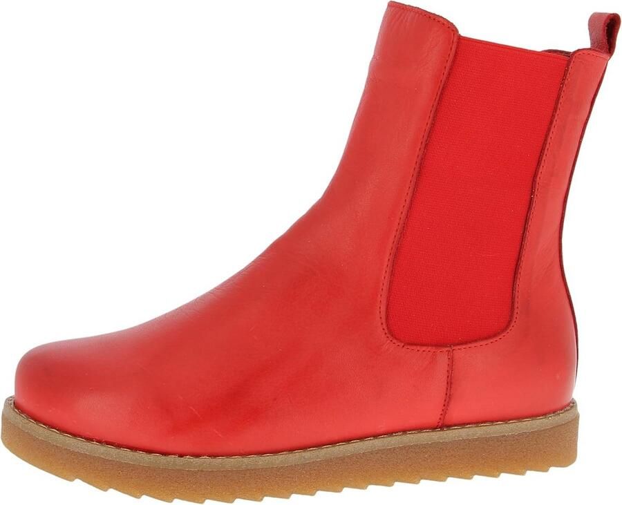 Dames Enkellaarzen Leer Comfortabele Laarsjes met Hak of Platte Zool