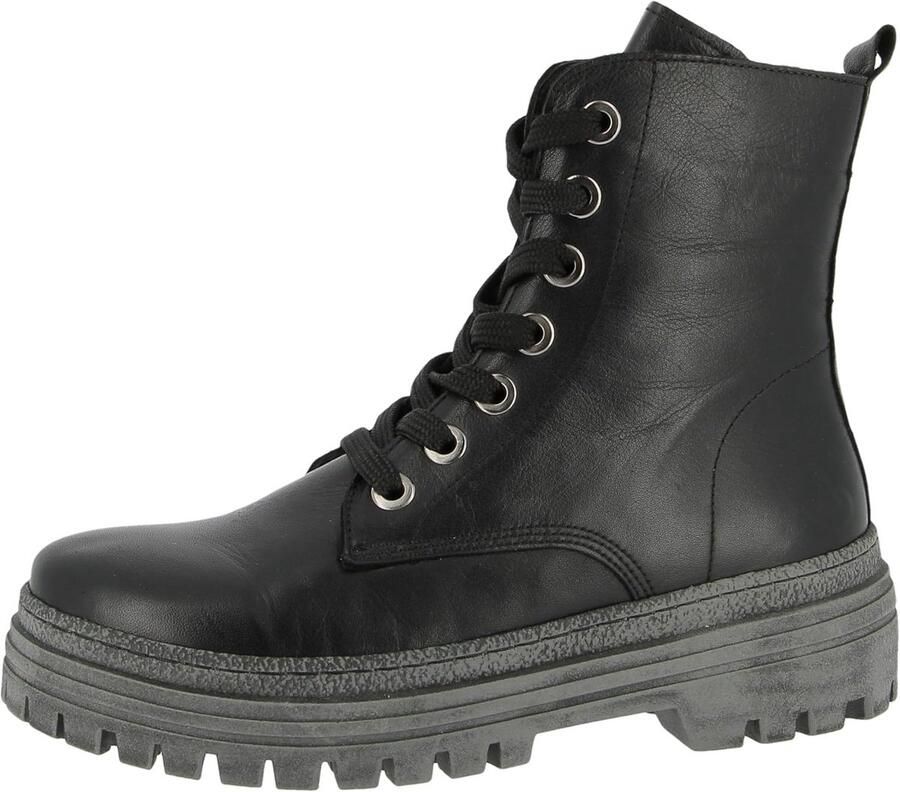 Dames Enkellaarzen Leer en Suède Comfortabele Laarzen met Hak of Platte Zool