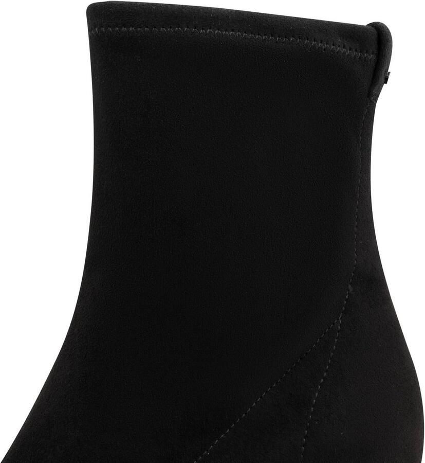 Dames Enkellaarzen met Brede Hak