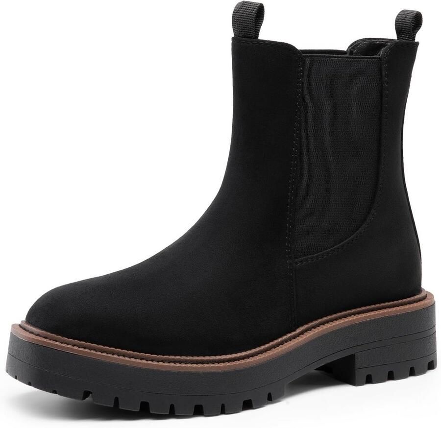 Dames Enkellaarzen en Laarzen met Dikke Blokhak