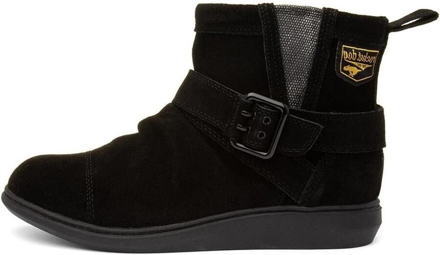 Dames Korte Enkellaarsjes Suède Winterlaarzen