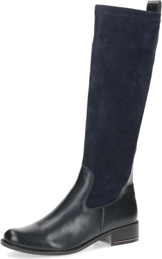 Platte Dames Laarzen G-Wijdte Stretch Schacht Comfortabele Voering