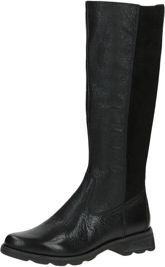 Dames Enkellaarzen met G-wijdte en Stretch Schacht