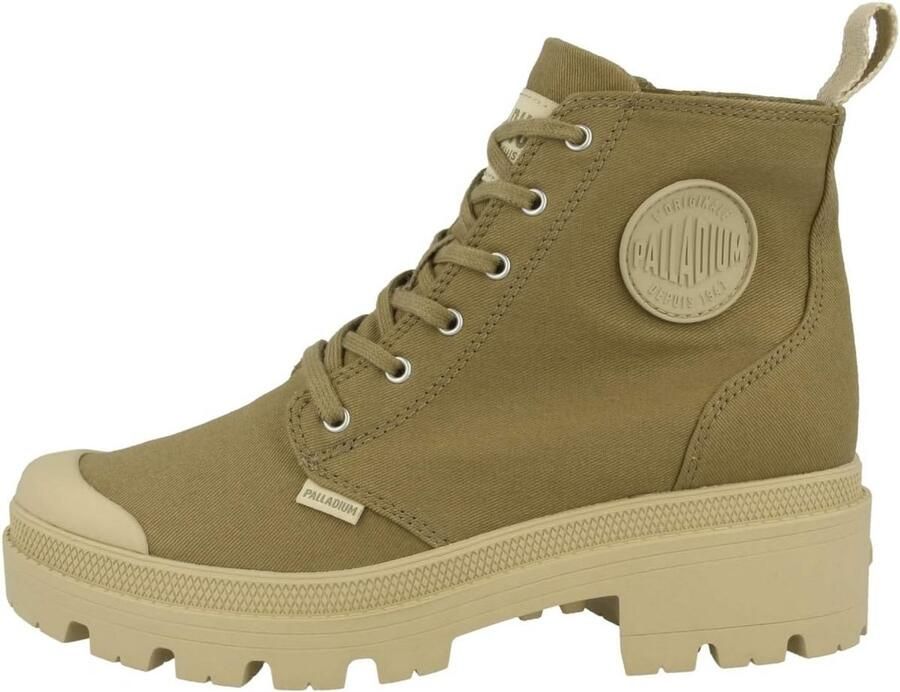 Dames Enkellaarzen met Twill Stijlvol Comfortabel Zwart