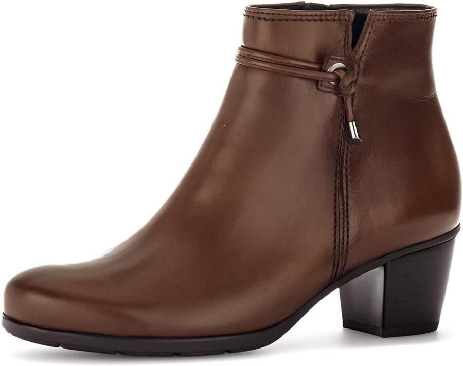 Dames enkellaarzen met uitneembaar voetbed voor optimaal loopcomfort