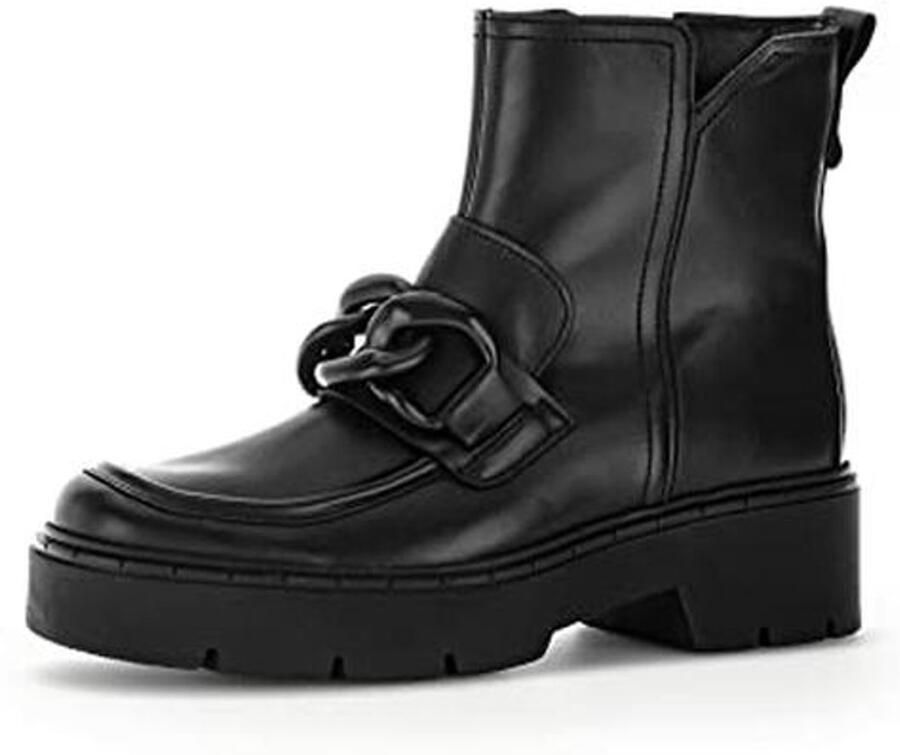Dames Enkellaarzen met Verwisselbaar Voetbed Comfortabele Combat Laarzen