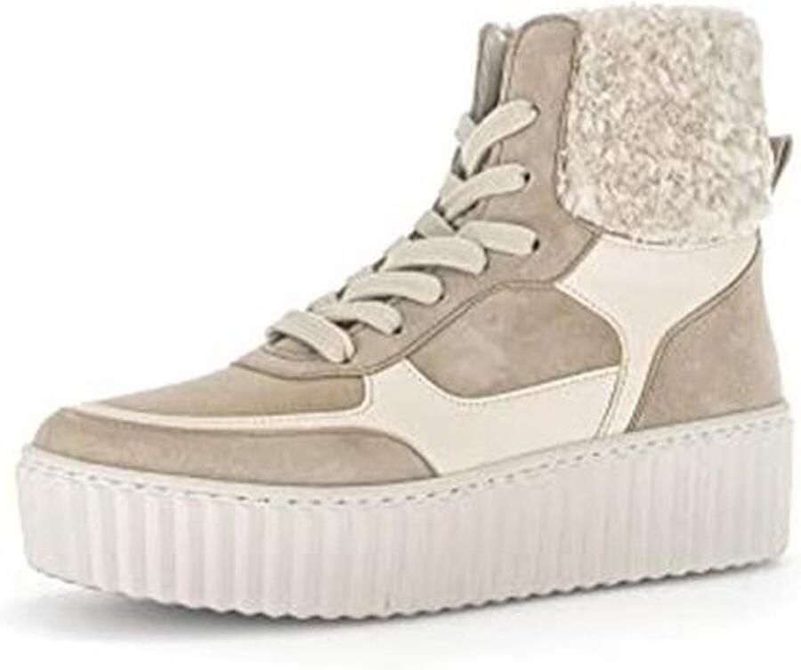 Dames Enkellaarzen met Verwisselbaar Voetbed Comfortabele Veterlaarsjes