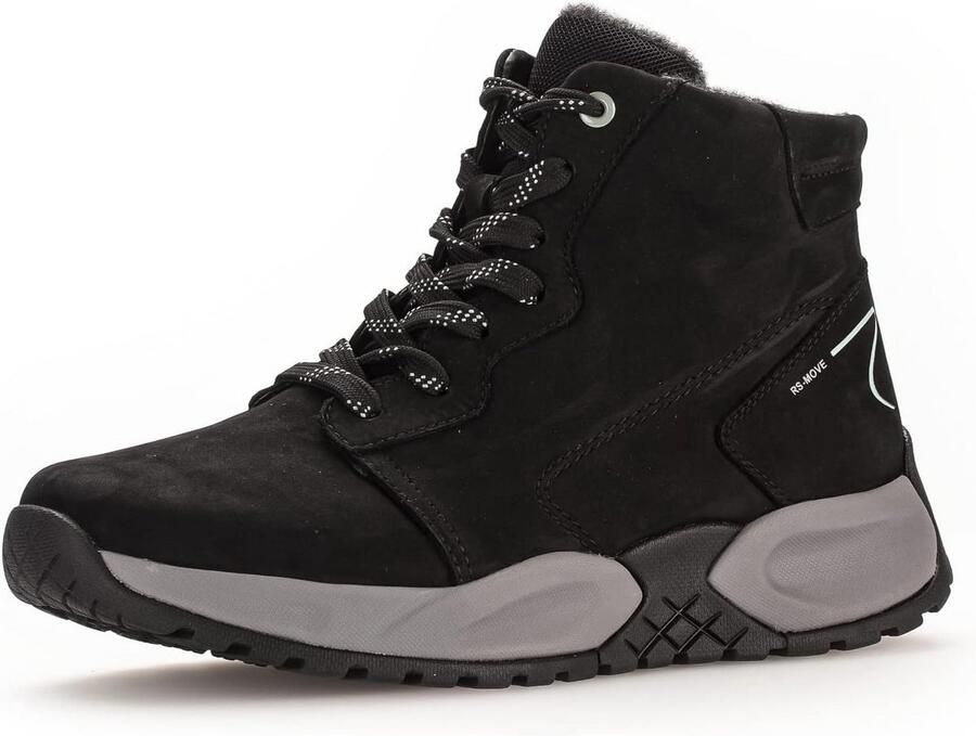 Dames Enkellaarzen met Verwisselbaar Voetbed Veterlaarsjes voor Comfort en Ondersteuning