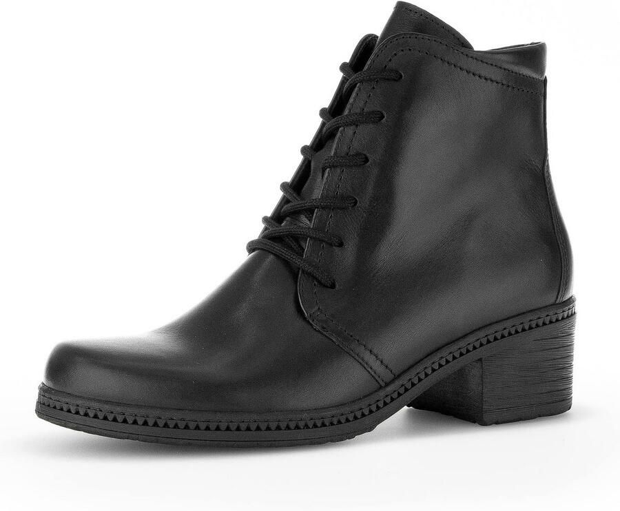 Dames Enkellaarzen met Veters en Verwisselbaar Voetbed Comfortabele Pasvorm