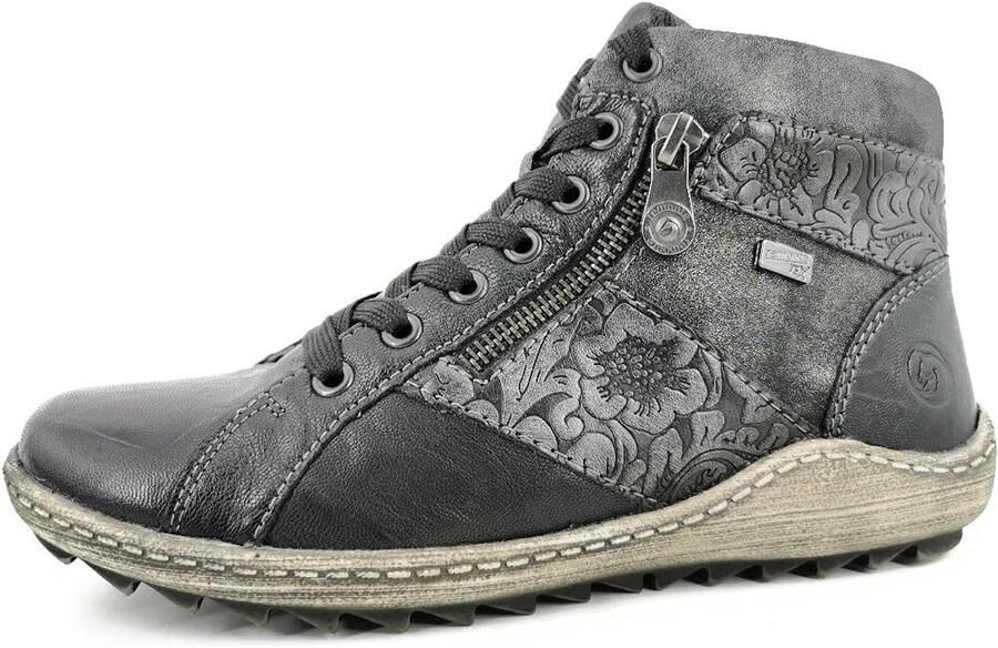 Dames Enkellaarsjes Met Rits en Veters Comfortabele en Modieuze Schoenen