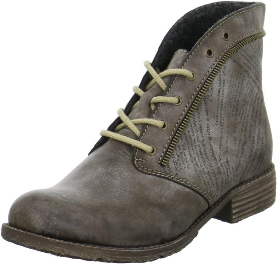 Dames enkellaarzen met warme voering