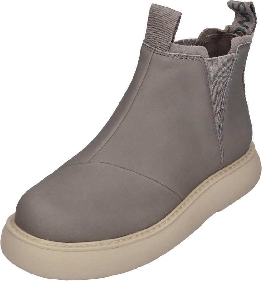 Dames Enkellaarzen Met Wedge Hak Comfortabel Suède