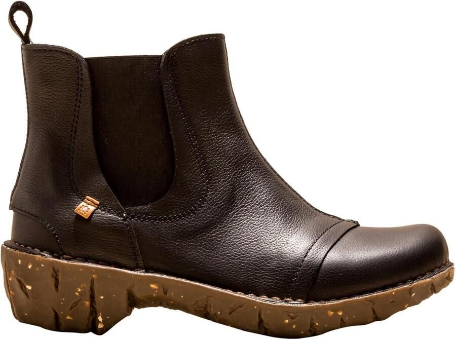 Dames enkellaarzen Ne23 Yggdrasil comfortabel 100% natuurlijke voering uitneembare zool gerecycled rubber zool ontwerp geinspireerd op de natuur