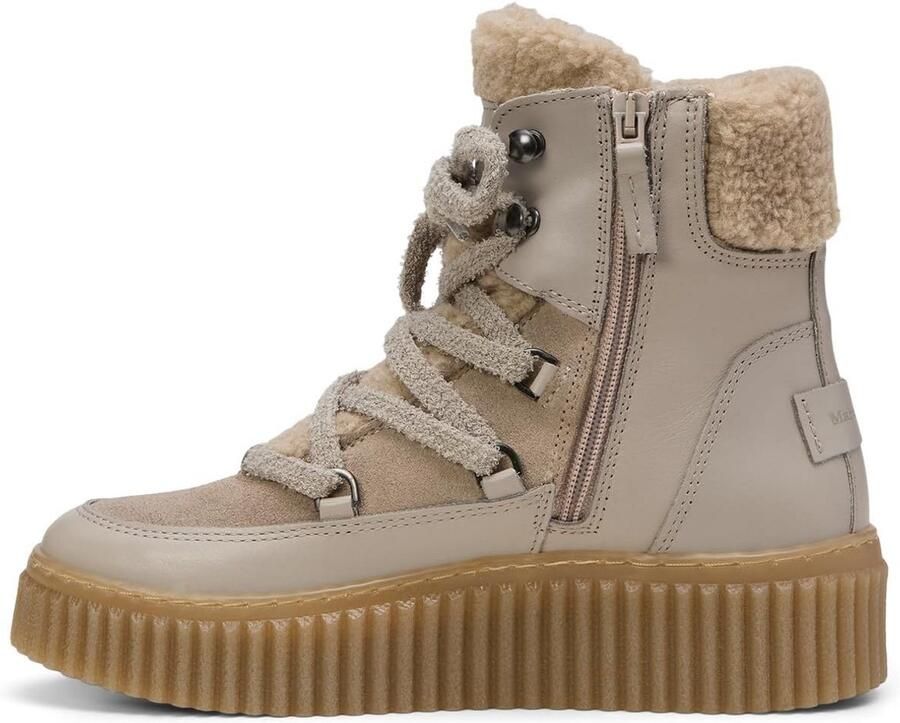 Dames enkellaarzen van hoge kwaliteit leer