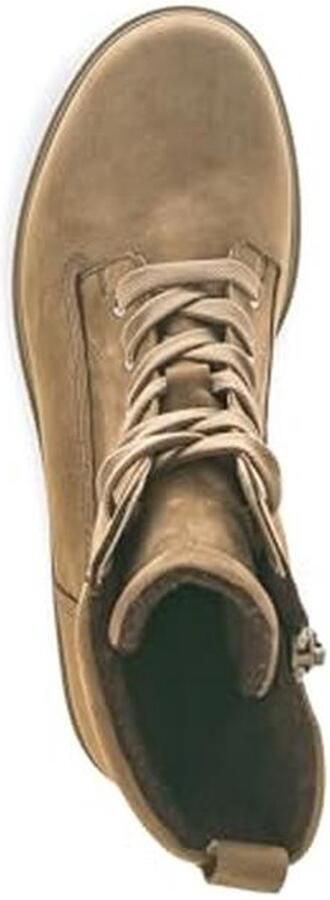 Dames Enkellaarzen Veterlaarsjes met Verwisselbaar Voetbed