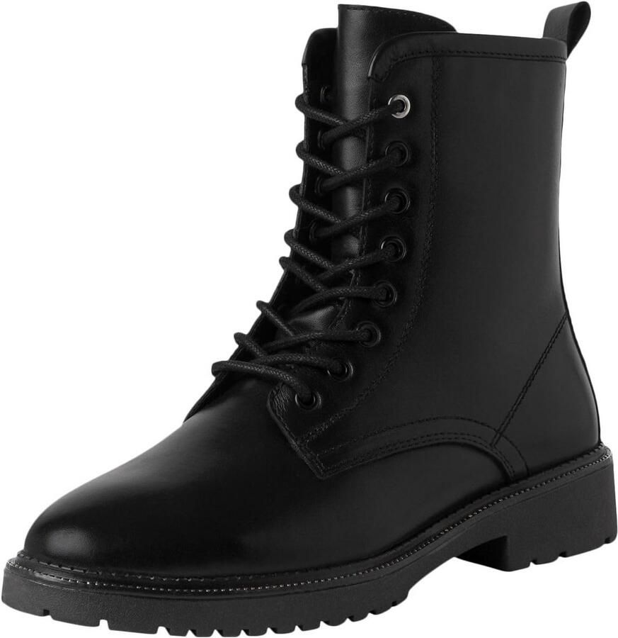 Dames Enkellaarzen Vetermodel Comfortabele Modieuze Laarsjes