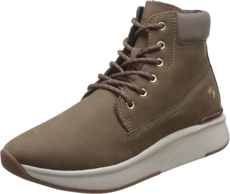 Dames Enkellaarzen Vetersluiting Korte Schacht