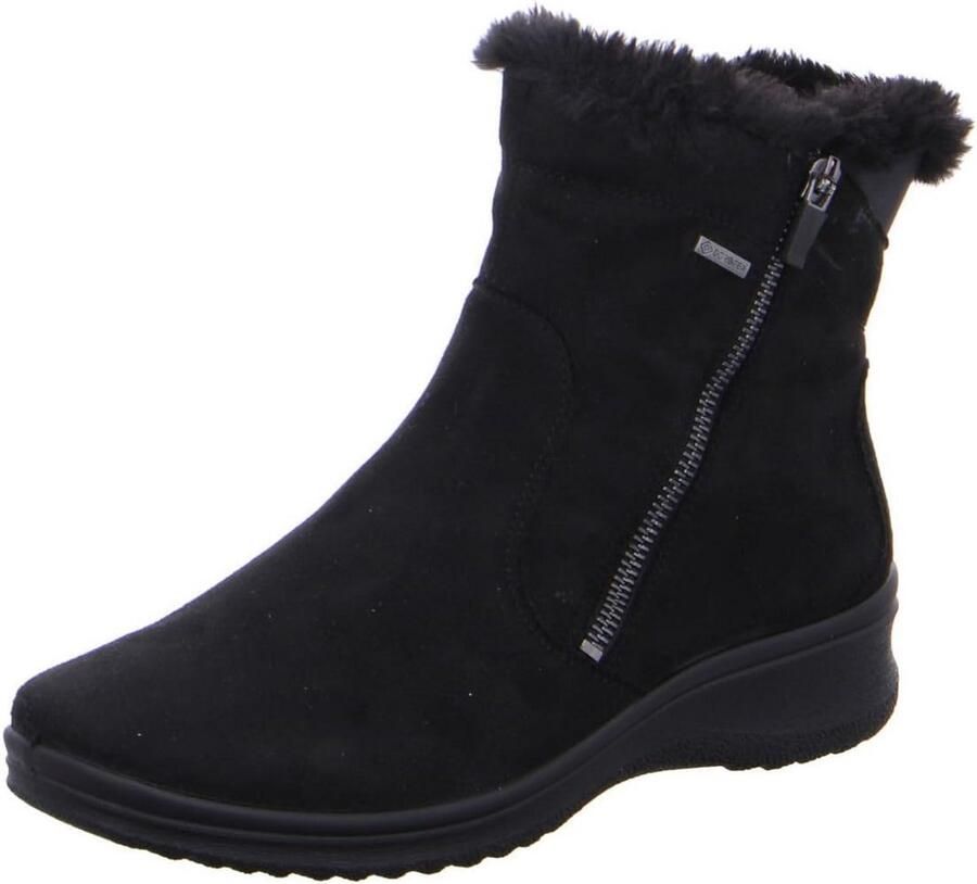 Dames Enkellaarzen Zwart Comfortabel