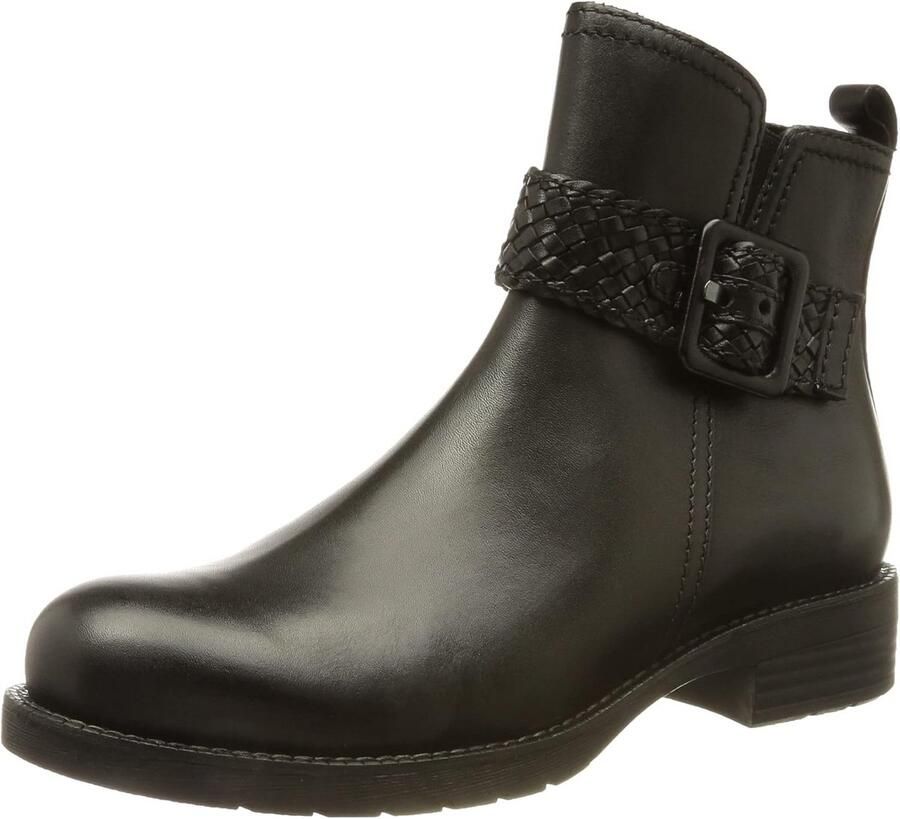 Dames Enkellaarzen Zwart Comfortabele en Modieuze Korte Laarzen