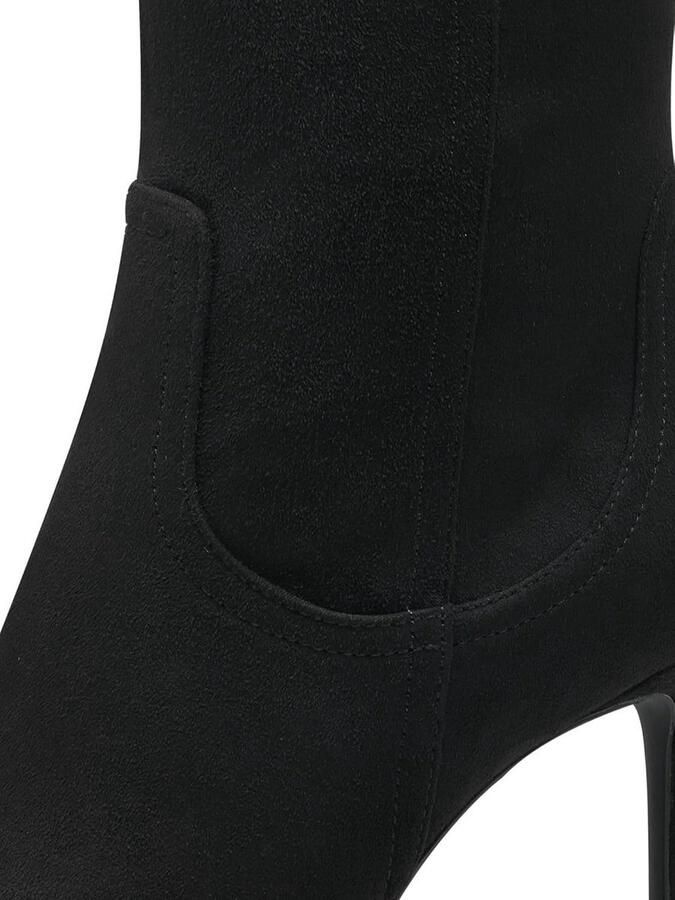 Dames Enkellaarzen Zwart Comfortabele Kuitlaarzen voor Dames