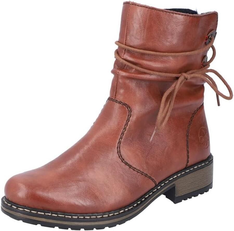 Dames Enkellaarzen Zwart Met Warme Voering Comfortabele Platte Laarsjes