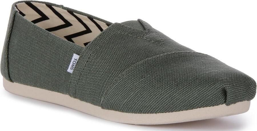 Dames Alpargata Heritage Canvas Platte Instapschoenen