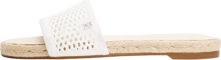 Dames Espadrilles Platte Sandalen Gebreid Mesh