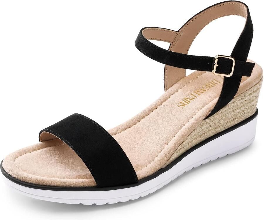 Dames Espadrille Sleehak Sandalen Zomerse Comfortabele Pumps
