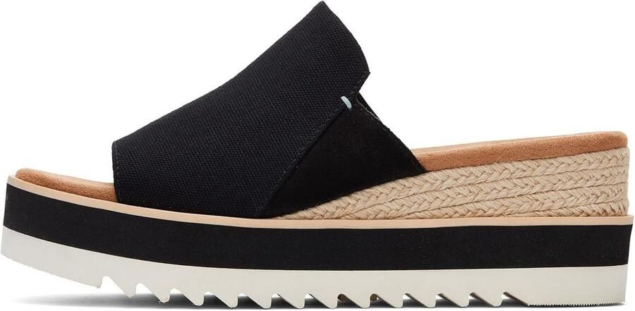 Dames Espadrille Wedge Sandaal Comfortabele Zomerhak