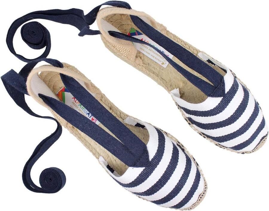 Dames Espadrilles Lage Sleehak van Touw Zomerse Canvas Schoenen