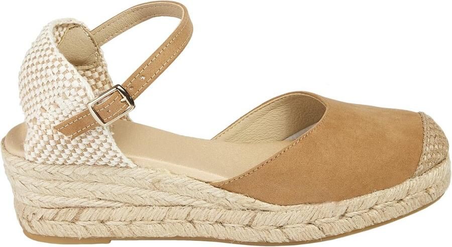 Dames Espadrilles met Sleehak en Plateauzool Strand- en Zomerschoenen