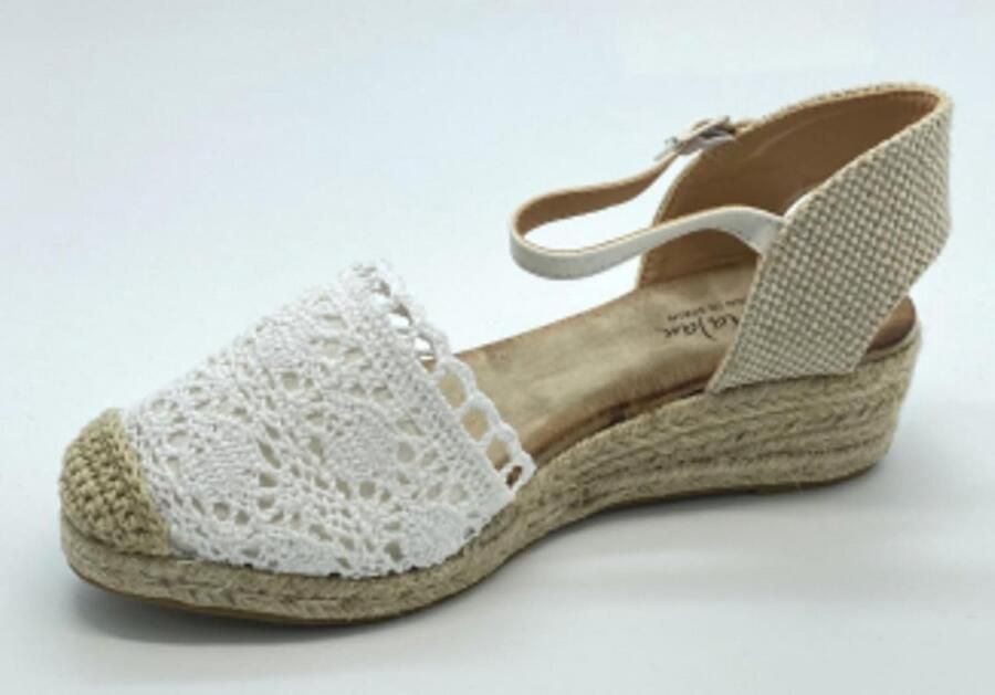 Dames Espadrilles Sleehak Plateauzolen Boho Chic Zomer Sandalen