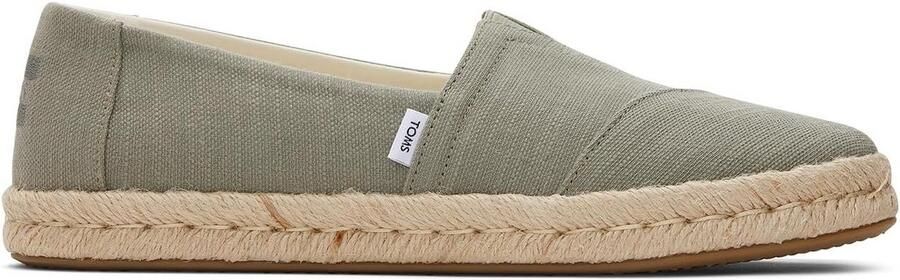 Dames Espadrilles Touw Zomer Schoenen Grijs