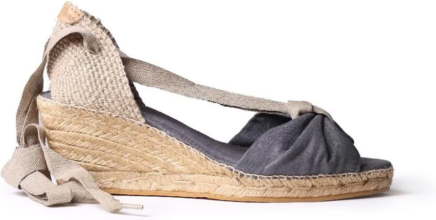 Dames Espadrilles Zomerschoenen Casual Gekruiste bandjes Normale pasvorm