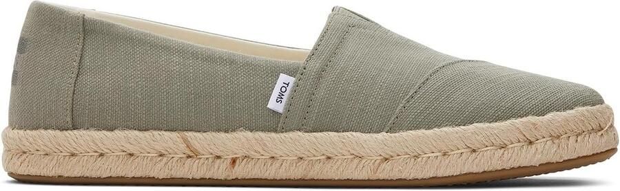 Dames Espadrilles Zomerschoenen Instappers Casual Wandelen Natuurlijke Touwzool Vetiver Grijs