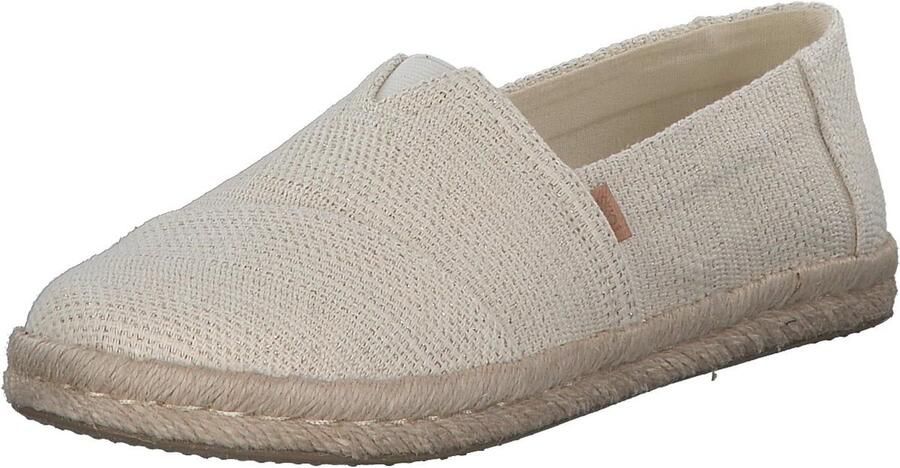 Dames Espadrilles Zomerschoenen Instappers Ontspannen Wandelen Natuurlijke Materialen Naturel