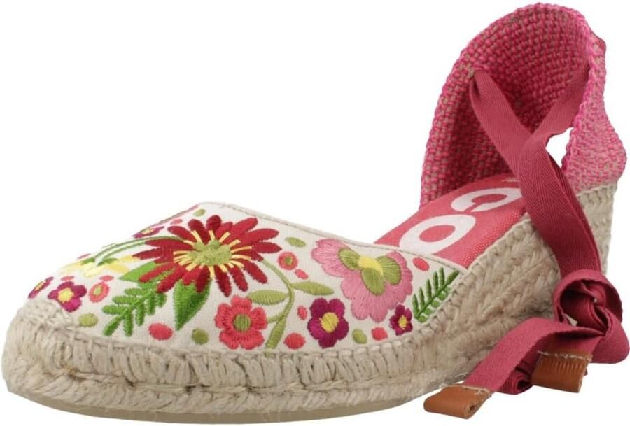 Dames Espadrilles Zomerse Slippers Luchtige Elegantie Veganistisch Materiaal Multicolor