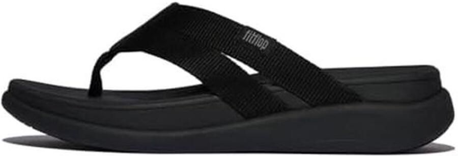 Dames F-mode Go Webbing Flatform Strappy Flip-flops en Teenslippers