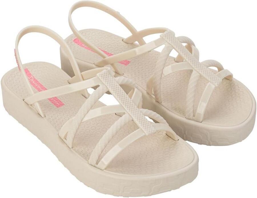 Dames Flatform Sandaal met Elegante Bandjes