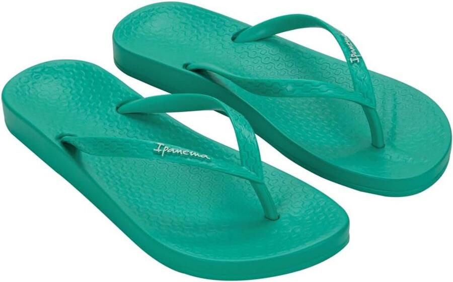 Dames Flip Flops Anatomic Comfort Zomer Slipper Donkergroen
