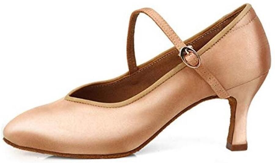 Dames Gesloten Teen Dansschoenen voor Standaard Latin Salsa en Tango