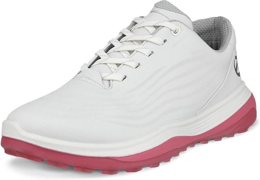 Dames Golfschoenen Leer Wit Comfortabele Sportieve Sneaker