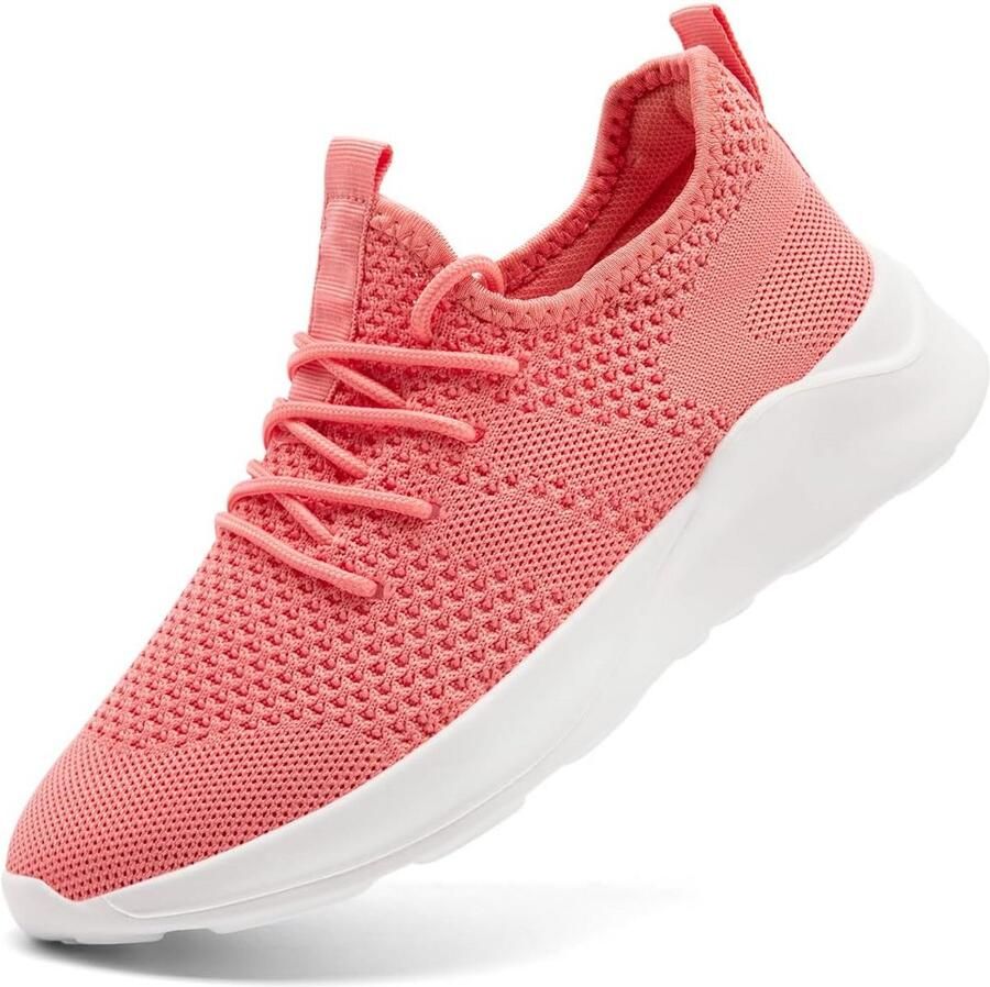 Dames gymschoenen lichtgewicht ademend en antislip voor hardlopen wandelen en dagelijks gebruik