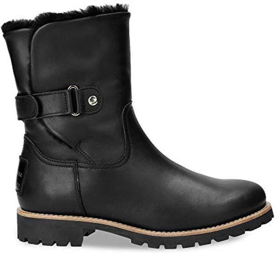 Dames Halve Lange Laarzen met Schapenvacht Voering