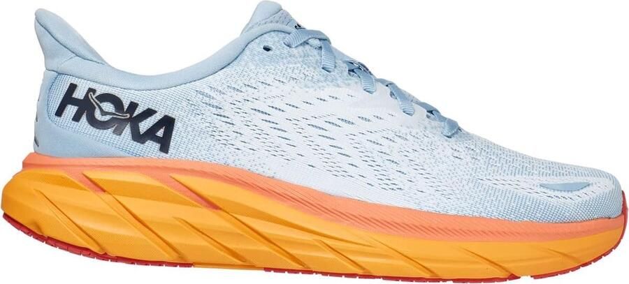 Dames Hardloopschoenen Blauw Neutrale Allround Raceschoen met Maximale Demping