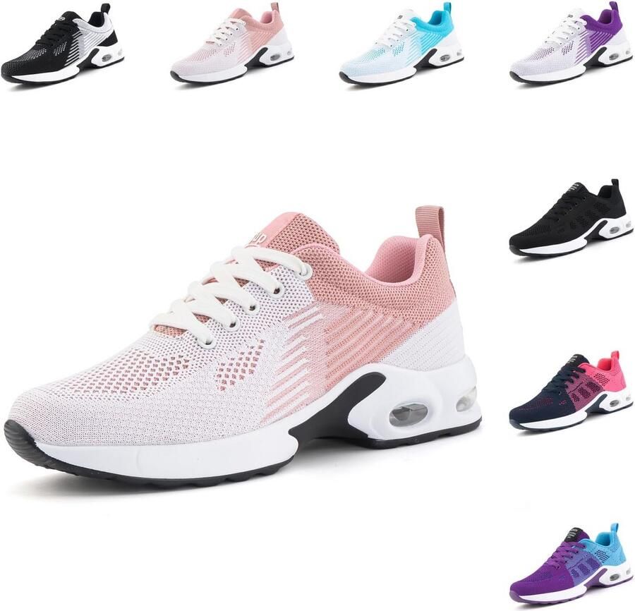 Dames Sportschoenen Ademend Lichtgewicht Hardloopschoenen Sneaker Gymschoen