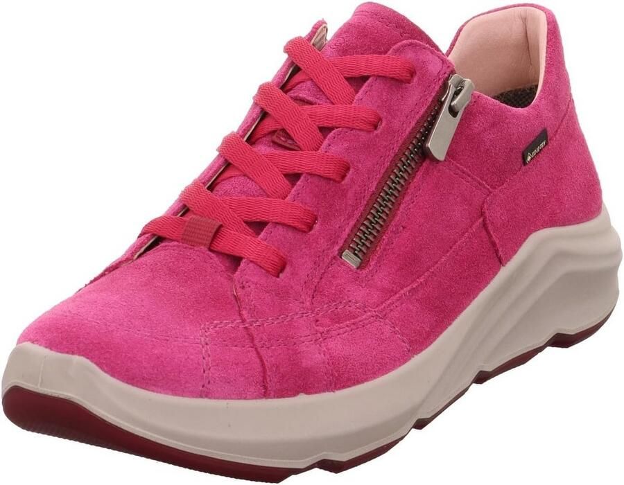 Comfortabele Gore-Tex Sneakers Dames Waterdicht en Extra Breed Voorvoet