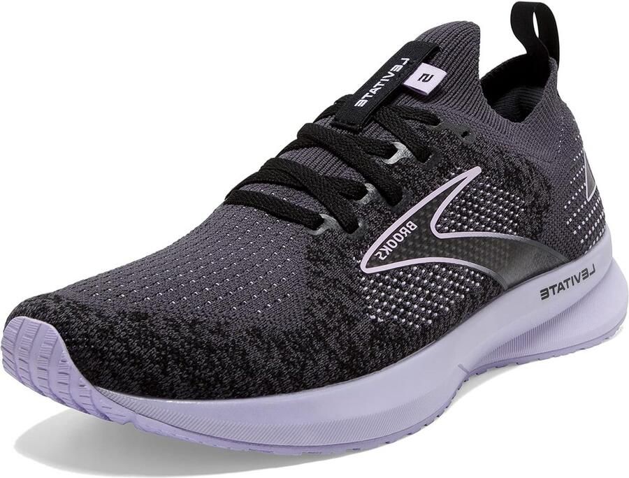 Dames Hardloopschoenen Neutrale Demping Zwart Lila