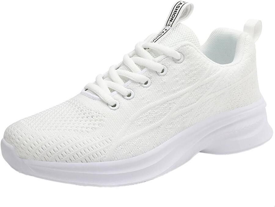 Dames Hardloopschoenen Slip-On Wandelsneakers Ademend Comfortabel Fitness & Jogging